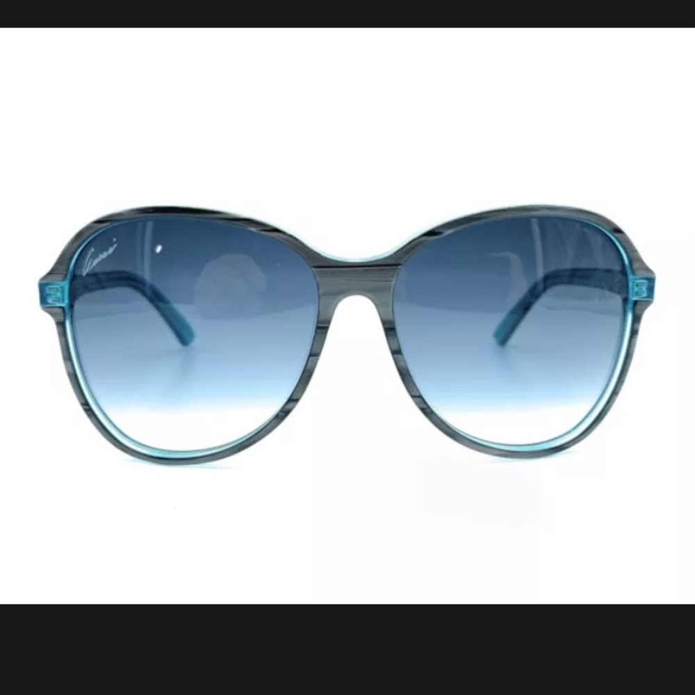 Aquamarine Gucci sunglasses